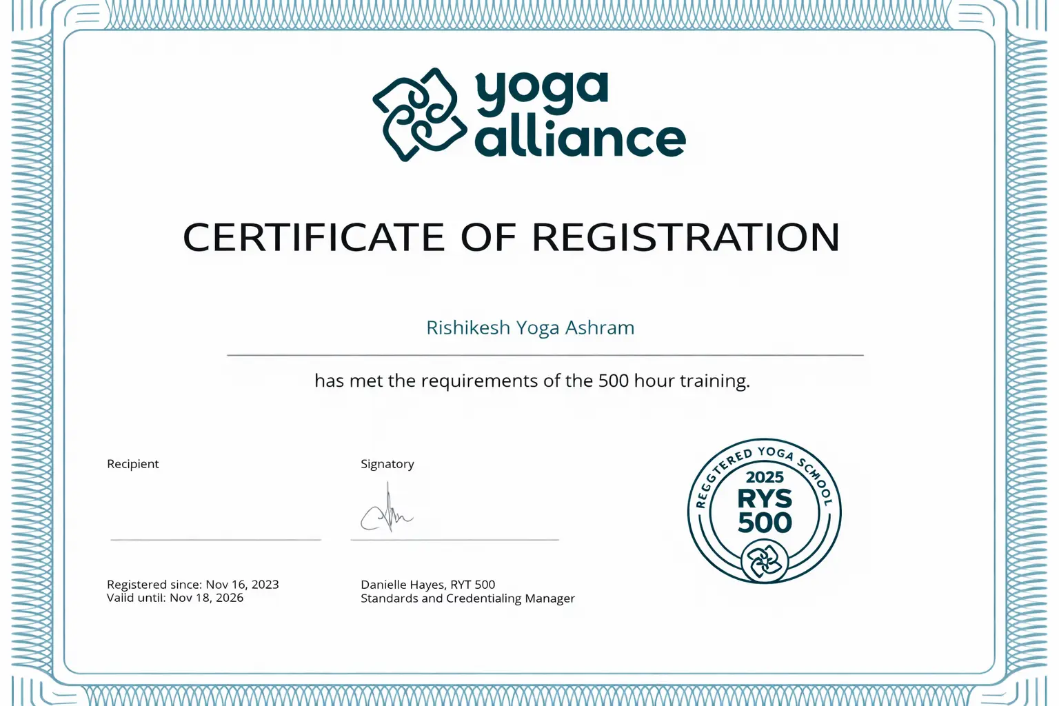 Certificate image 1